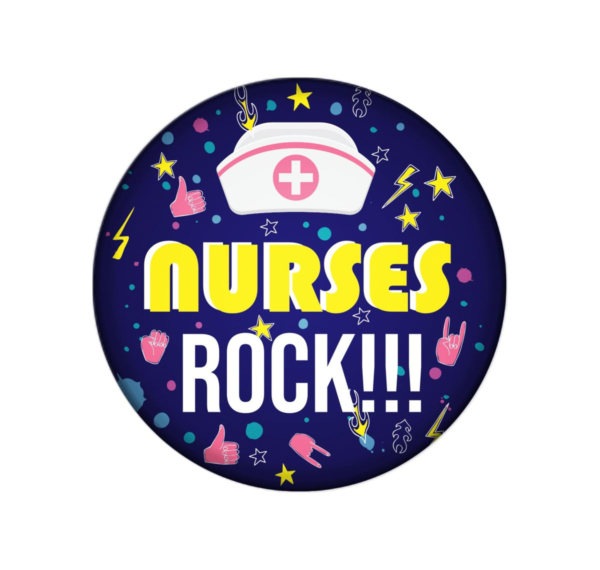 Nurse Rock – Shop Badge A-Peel