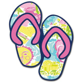 Summer Flip Flops Acrylic