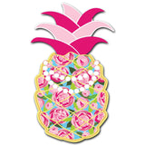 Floral Pineapple Acrylic