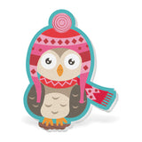 Bundled Up Owl Acrylic