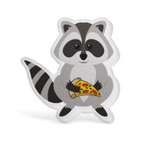 Acrylic Racoon Pizza