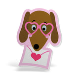 Acrylic Dog Love Letter