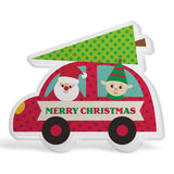 Acrylic Santa Car Christmas Tree