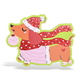 Acrylic Christmas Dog