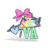 Virginia State Acrylic