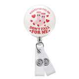 Don't Fall Valentine Socks