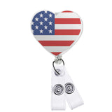 USA Heart Acrylic