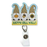 Happy Fall Yall Gnomes Acrylic