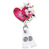 Tattoo Floral Heart Acrylic