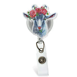 Floral Goat Acrylic