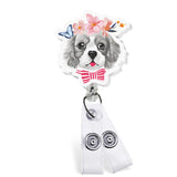 Acrylic Puppy Flower