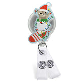 Acrylic Cat in Socks Christmas