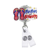 Flip Flops and Fireworks Acrylic