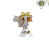 Glitterific Badge Reel Cow