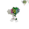 Glitterific Badge Reel Lucky Shamrock