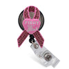 Ribbon Cancer Sparkle And Shine Badge Reel