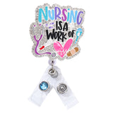 Sparkle & Shine Nurse Work Heart