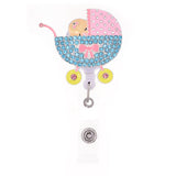 Baby Stroller Sparkle And Shine Badge Reel