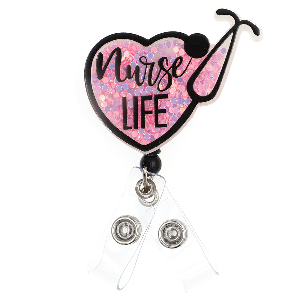 Shaker Reel Nurse Life – Shop Badge A-Peel