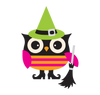 Halloween Owl Acrylic