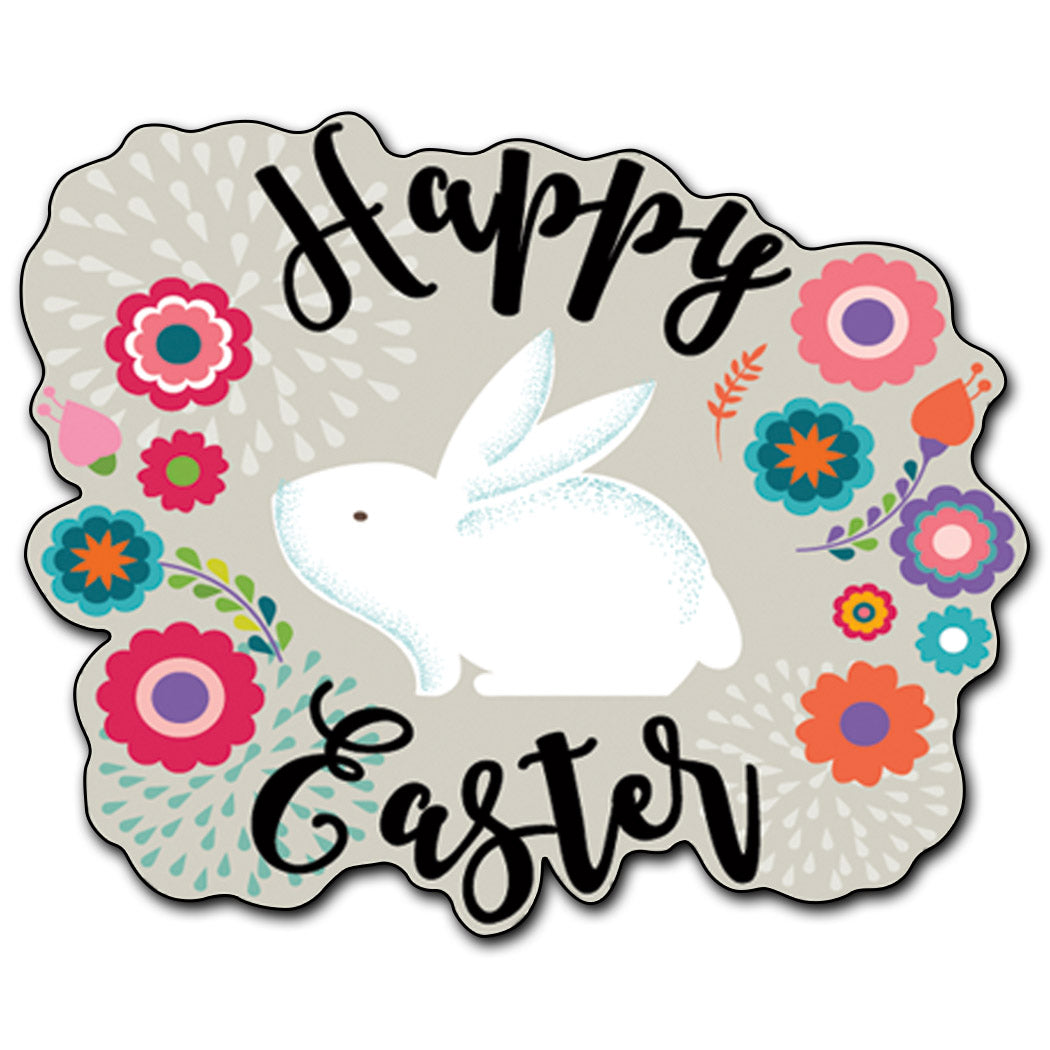 Happy Easter Acrylic – Shop Badge A-Peel