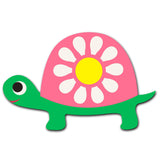 Flower Turtle Acrylic