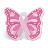 Pink Ribbon Butterfly Acrylic