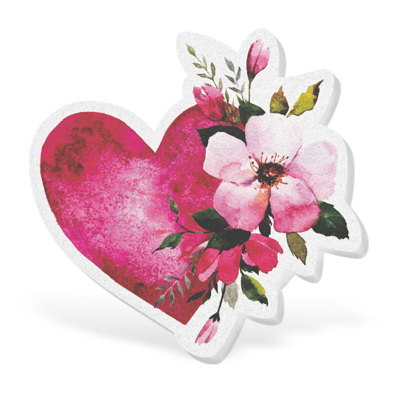 Pink Floral – Shop Badge A-Peel