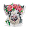 Acrylic Floral Pig