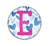 Hearts Embroidered Interchangeable Button