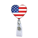 USA Heart Acrylic