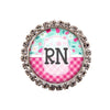 Picnic Glam Initial or Title Interchangeable Button