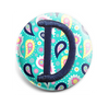 Colorful Paisley INTERCHANGEABLE EMBROIDERED button