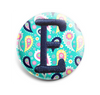 Colorful Paisley INTERCHANGEABLE EMBROIDERED button