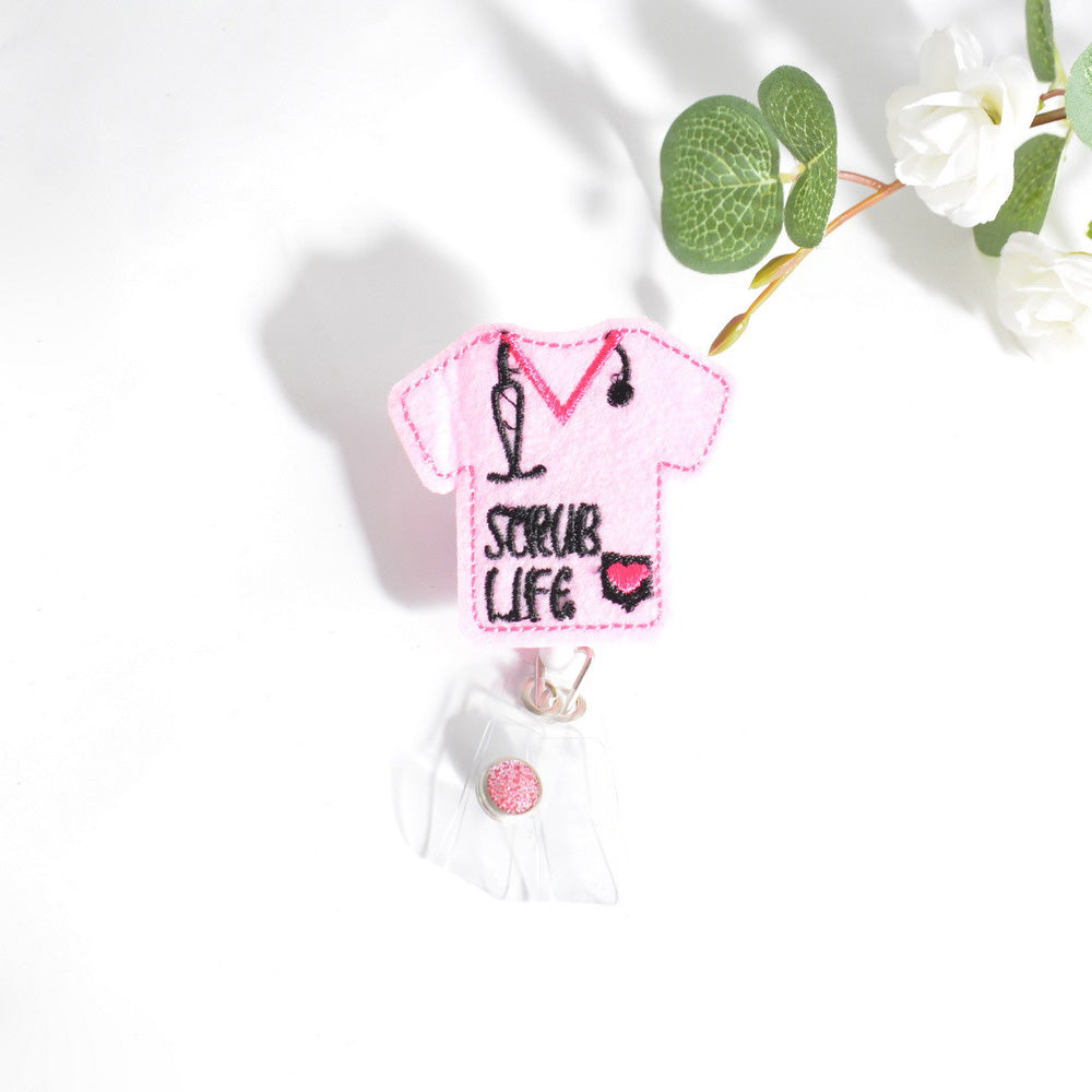 Fuzzy Buddy Scrub Life Top – Shop Badge A-Peel