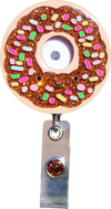 Glitterific Badge Reel Donut