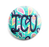 Colorful Paisley INTERCHANGEABLE EMBROIDERED button