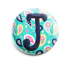 Colorful Paisley INTERCHANGEABLE EMBROIDERED button