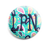 Colorful Paisley INTERCHANGEABLE EMBROIDERED button