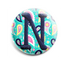 Colorful Paisley INTERCHANGEABLE EMBROIDERED button