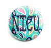 Colorful Paisley INTERCHANGEABLE EMBROIDERED button