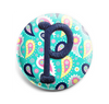 Colorful Paisley INTERCHANGEABLE EMBROIDERED button