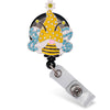 Bee Gnome Sparkle And Shine Badge Reel