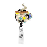 Cafe Sparkle and Shine Rhinestone Badge Reel