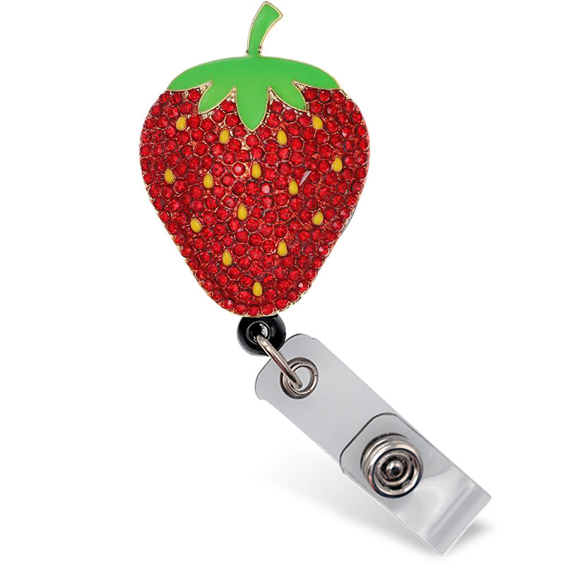 Strawberry Sparkle And Shine Badge Reel – Shop Badge A-Peel
