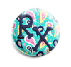 Colorful Paisley INTERCHANGEABLE EMBROIDERED button