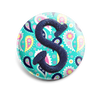 Colorful Paisley INTERCHANGEABLE EMBROIDERED button