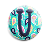 Colorful Paisley INTERCHANGEABLE EMBROIDERED button