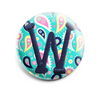 Colorful Paisley INTERCHANGEABLE EMBROIDERED button