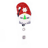 Christmas Gnome Sparkle and Shine Rhinestone Badge Reel